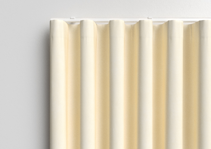 Florence Faux Suede, Fresh Cream - Made to Measure Curtains - Image 14